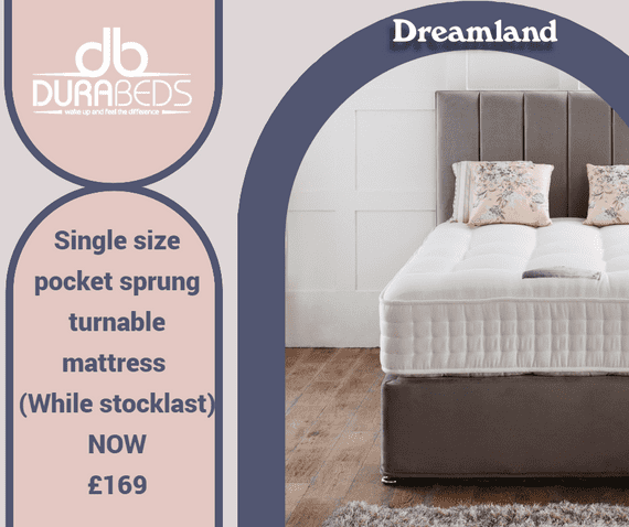 dreamland mattress sale